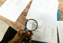 account numbers and name listed