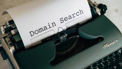 web and domain analysis details listed