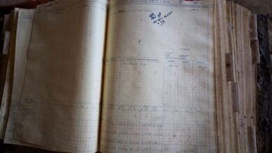 public registry record numbers listed